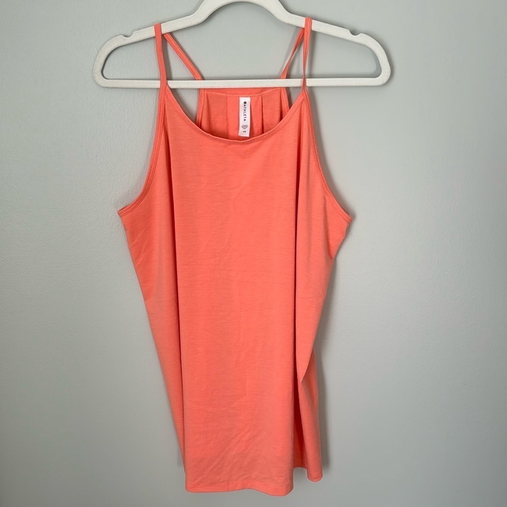 Athleta Spaghetti Strap Sleeveless Long Tank / Size 1X